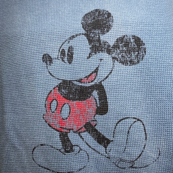 Authentic vintage XXL waffle Disney World Mickey Mouse long sleevg - Picture 4 of 4
